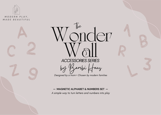 Magnetic Letters & Numbers Set