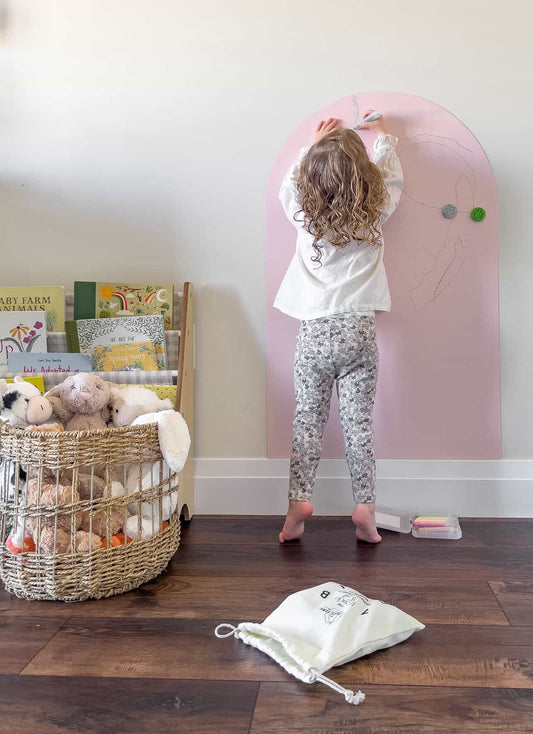 The Wonder Wall — Magnetic Play Wall for Kids (Renter-Friendly, Zero Damage)