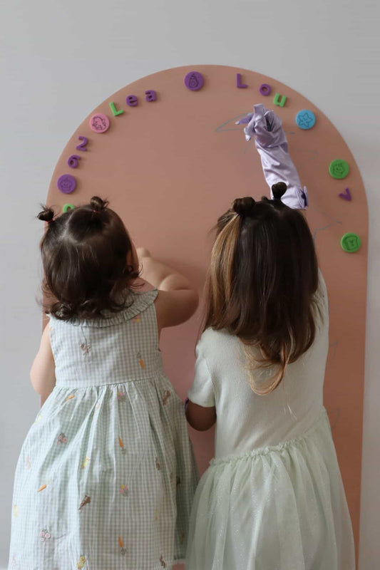 The Wonder Wall — Magnetic Play Wall for Kids (Renter-Friendly, Zero Damage)