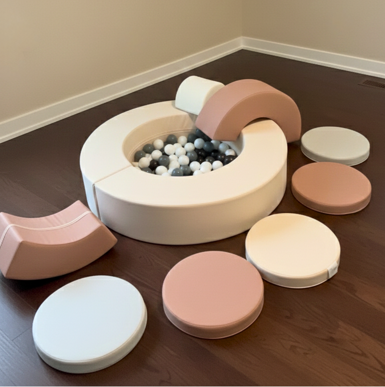 The Modular Soft Play Set for Calm, Screen-Free Movement